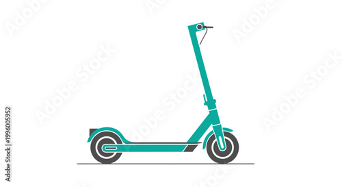 Electric scooter transport vehicle.