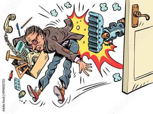 Artificial intelligence is eliminating jobs. Replacing human resources with AI. A job search crisis.