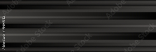 3D silver metal gradient background with chrome foil and grunge noise gradation texture. Glossy stainless steel surface with mirror reflection and smooth sheen. Realistic shiny vector bg