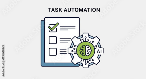 Task automation, AI workflow, robotic process, business efficiency