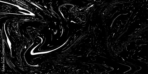 minimal abstract liquid marble texture vector illustration in black and white with soft flowing patterns and organic fluid movement
