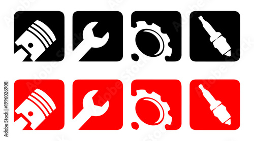 Settings Tools Icons – App Interface Vector Pack