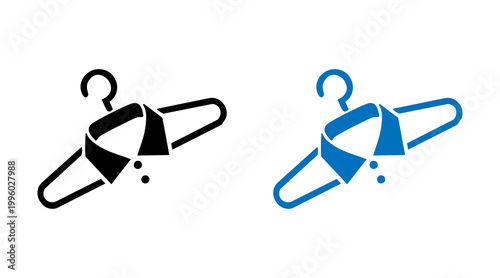 Clothing Hanger Icon – Apparel Fashion Vector Design
