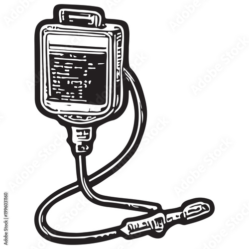 IV Drip Infusion Bag Medical Equipment Intravenous Therapy Hospital Device