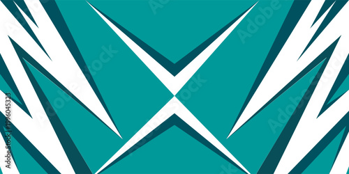modern sport banner blue background with thick lines, sharp edges and empty space for text