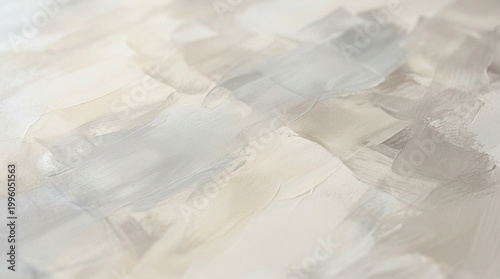 Cream Complex Abstract Tonal Depth Paint Multiple Overlapping Applications Pale Cool Grey Warm Background Texture