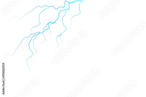 Bild auf Leinwand Abstract colorful lines and shapes a modern artistic expression