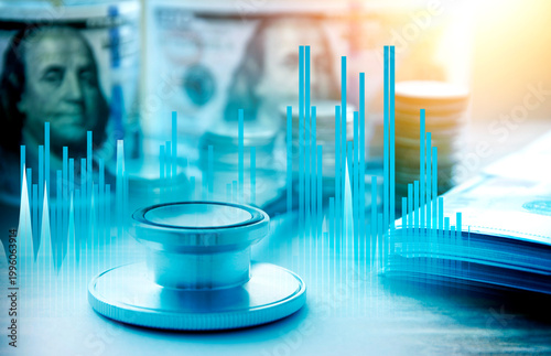 Cuadro en lienzo health policy , healthcare fund , health insurance concept