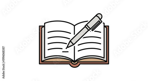 Guestbook Line art vector set creative abstract colorful shapes