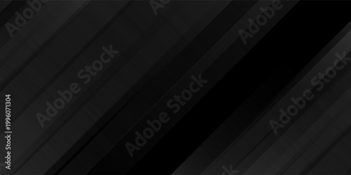 Black abstract background. Elegant dark diagonal shape elements. Modern luxury grey gradient graphic design.Dark design concept art