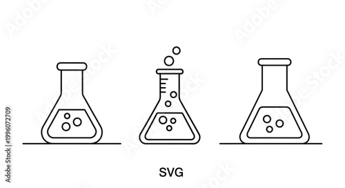 Beakers Laboratory Equipment Science Tools.