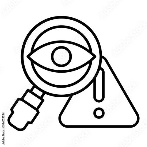 Threat Detection  Icon