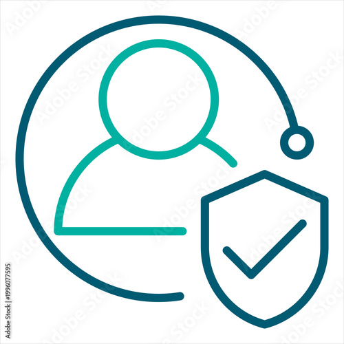 Integrity Single Icon Line Color