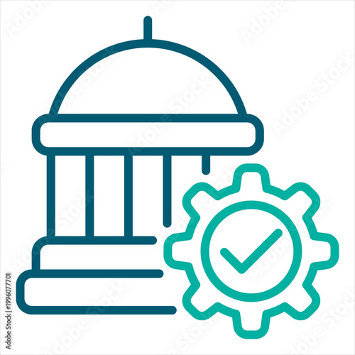 Regulation Single Icon Line Color