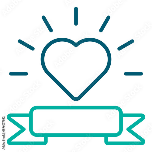 Respect Single Icon Line Color