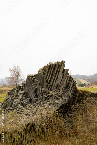 Das Naturdenkmal Panska skala bei dem Ort Kamenický Šenov in Tschechien 1