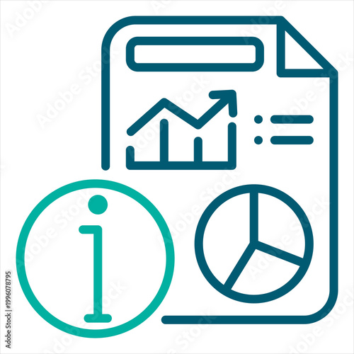 Reporting Single Icon Line Color