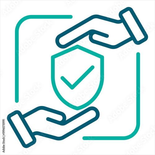 Duty Of Care Single Icon Line Color