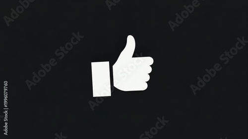 Thumb up like symbol
