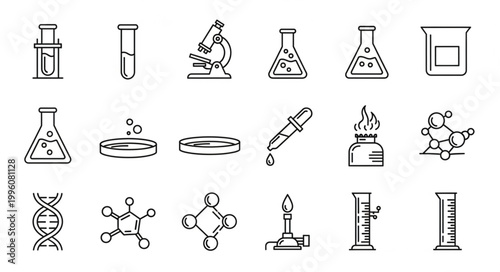 Laboratory equipment science lab tools.