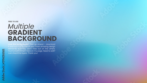 MULTIPLE GRADIENT BACKGROUND BONS 1