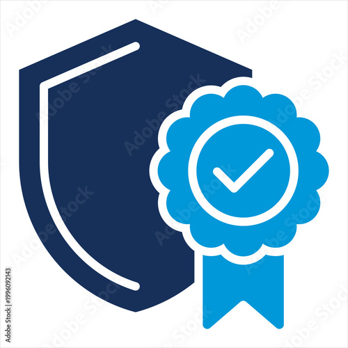 Compliance Single Icon Glyph Color