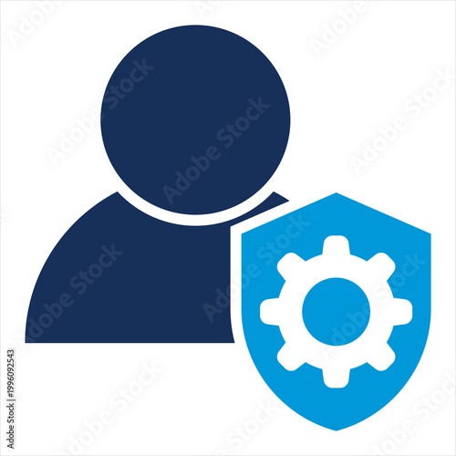 Responsibility Single Icon Glyph Color