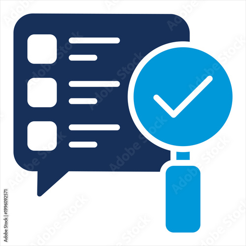 Accountability Single Icon Glyph Color