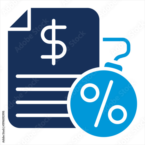 Obligation Single Icon Glyph Color