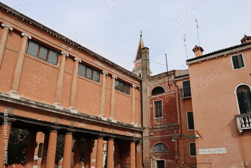 old church San Francesco della vigna in Castello, venice