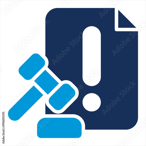 Penalty Single Icon Glyph Color