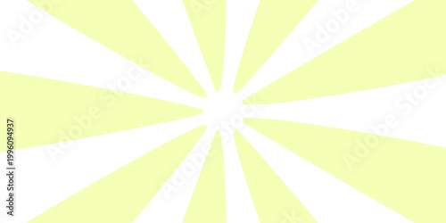 Spiral radial striped backdrop design. Eye catching vector background for product campaign.  Minimal sunny sunset spotlight gradient banner for poster and cartoons background. 