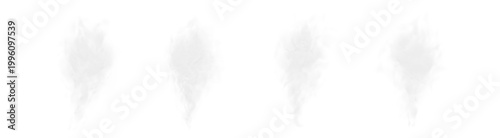 black smoke cloud fog vapor haze mist transparent background isolated air pollution gas diffusion texture abstract design png vector