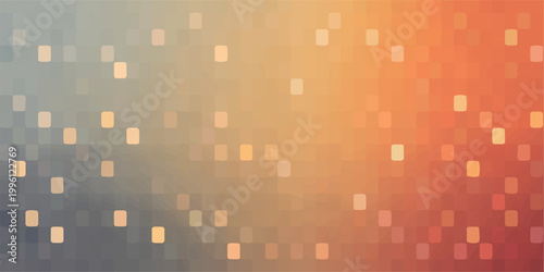 Abstract Background with Pixelated Effect and Soft Color Tones
