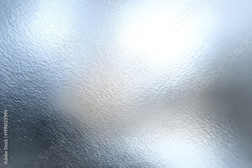 Seamless Frosted Glass Texture Blurred Translucent Surface Blue White Light 8K Background Design