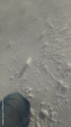 polar night view of the city Norilsk