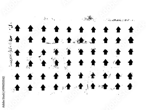 Arrows Pointing Up Abstract Grunge Background