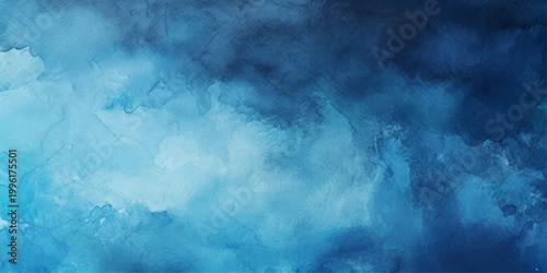 Abstract artwork of swirling blue hues evokes a sense of depth and tranquility. A stunning digital artwork offers a blend of cool colors, fluid forms. for background, web, ui, branding, design