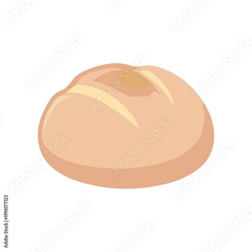 A loaf of crusty bread.