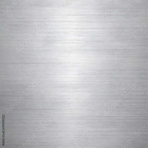 Brushed stainless steel metallic surface with modern industrial texture