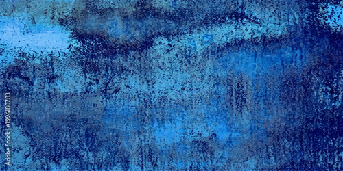 Abstract artwork with shades of blue on textured surface, an exploration of colors and textures creates a visual symphony  for background, web, ui, branding, design