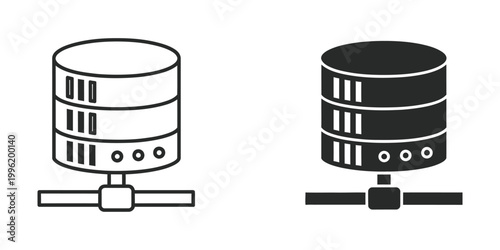 Comparison of traditional and modern storage servers connected to network switches