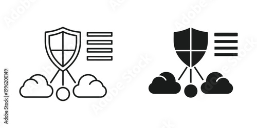 Comparison of secure and non-secure cloud data storage representations