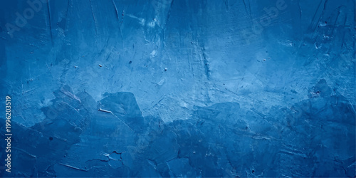 Abstract blue textured wall surface, capturing a sense of artistic depth and serene aesthetic. evoke an abstract, calm, and textured atmosphere. for background, web, ui, branding, design