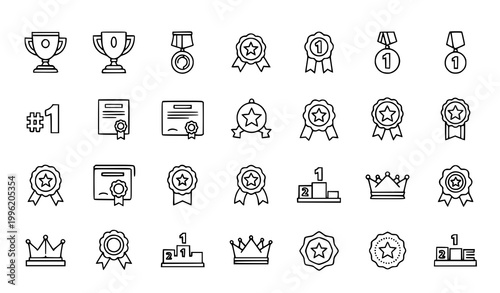 Hand drawn plastic packaging outline icons collection with disposable items bottle wrap and waste sketch vector