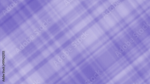 Tableau sur toile Blurred purple plaid pattern with diagonal intersecting lines
