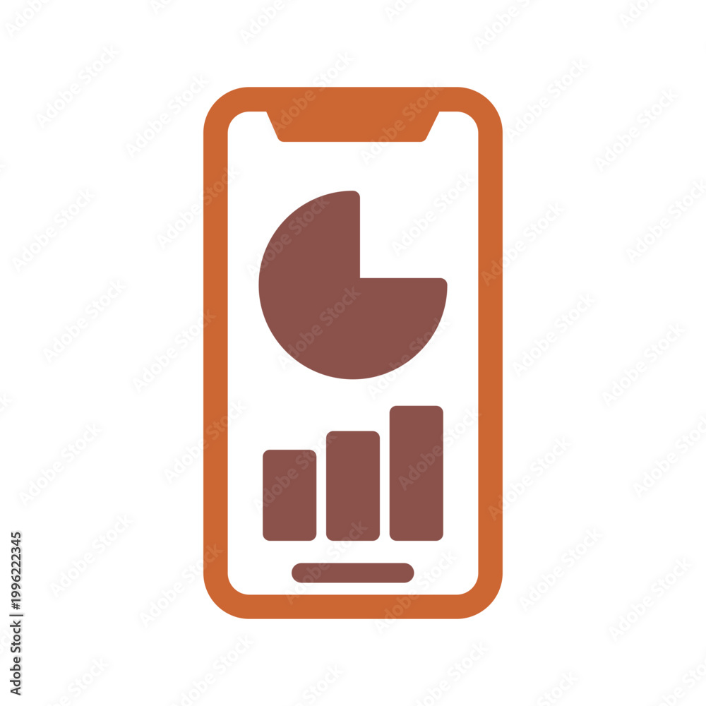 Obraz premium Statistics Icon Design