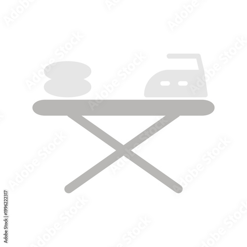 Iron Board Icon Design