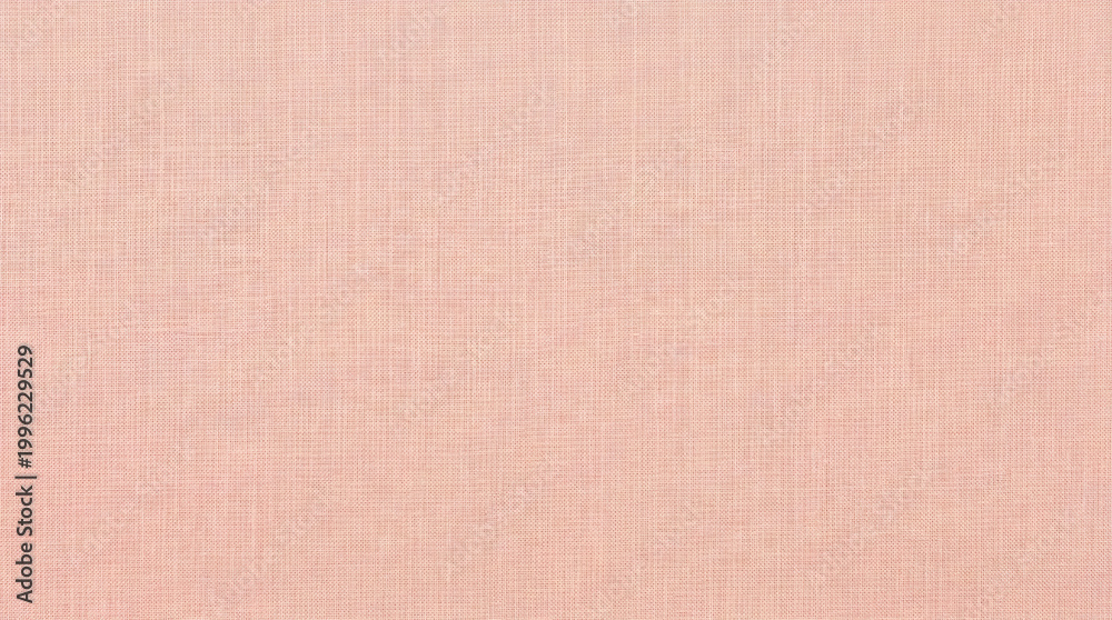 Fototapeta premium Light pink ceramic wall tile with woven fabric texture