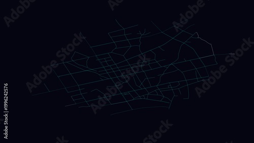 Yushan, China, City Infrastructure Expansion Animation, Urban Visualization Technology